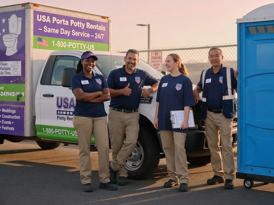 Porta Potty Rental company in Hillside, CO